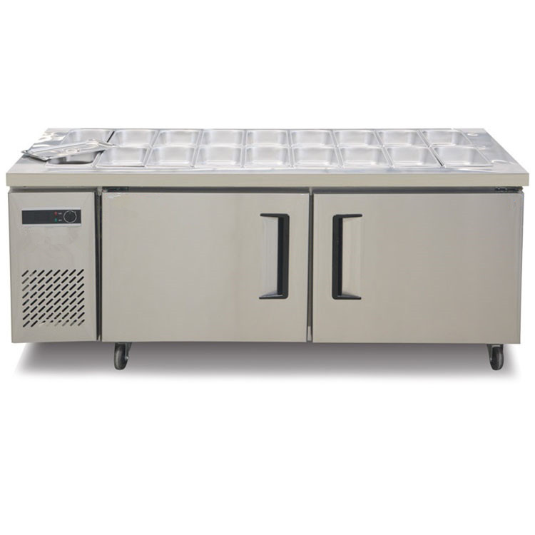 商业台式沙拉吧台冰箱