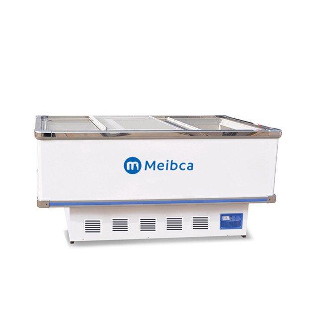 超市巨型冷冻食品岛冷冻机