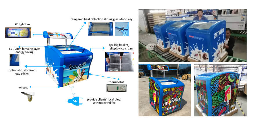 Costco迷你玻璃门冰箱