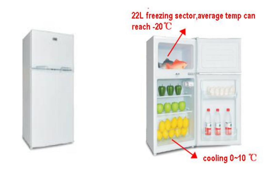 小型冰柜家用电器家用冰箱：