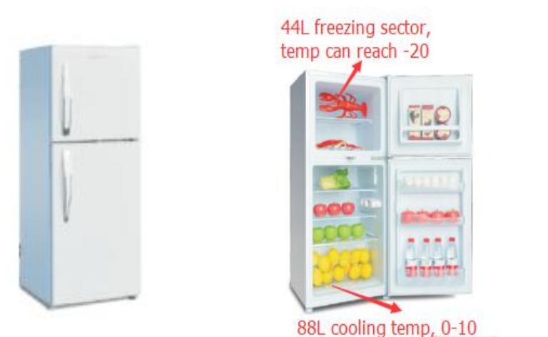 价格实惠的双门电器顶级冰柜冰箱：