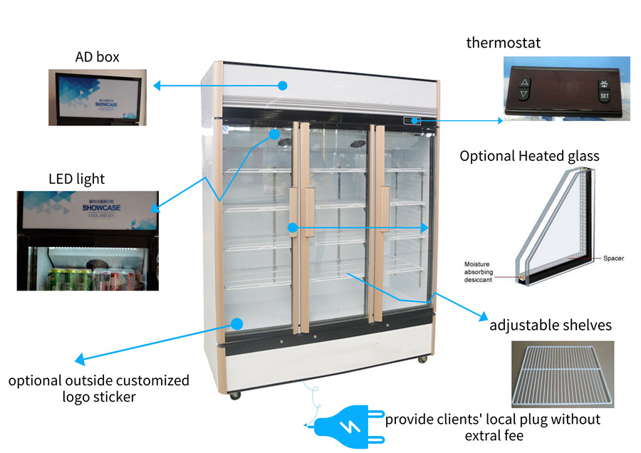 前玻璃门饮料跟单器冰箱价格